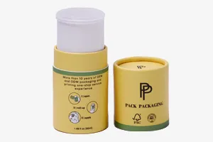Twist-Up Paper Tube