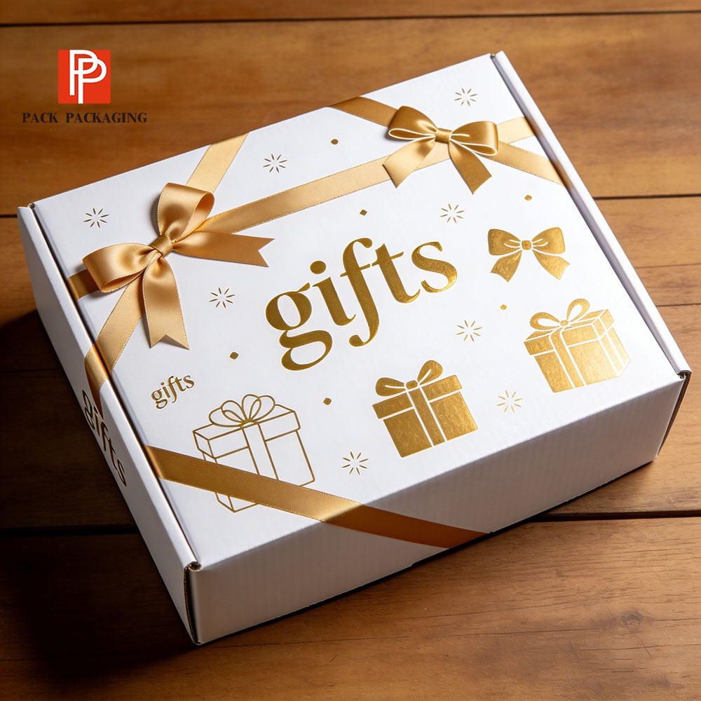 Custom printed corrugated boxes for e-commerce shipping and retail product packaging